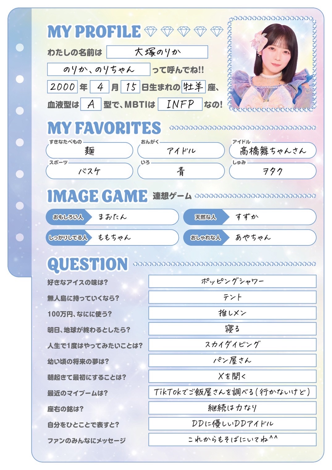 大塚 のりか イメージ画像