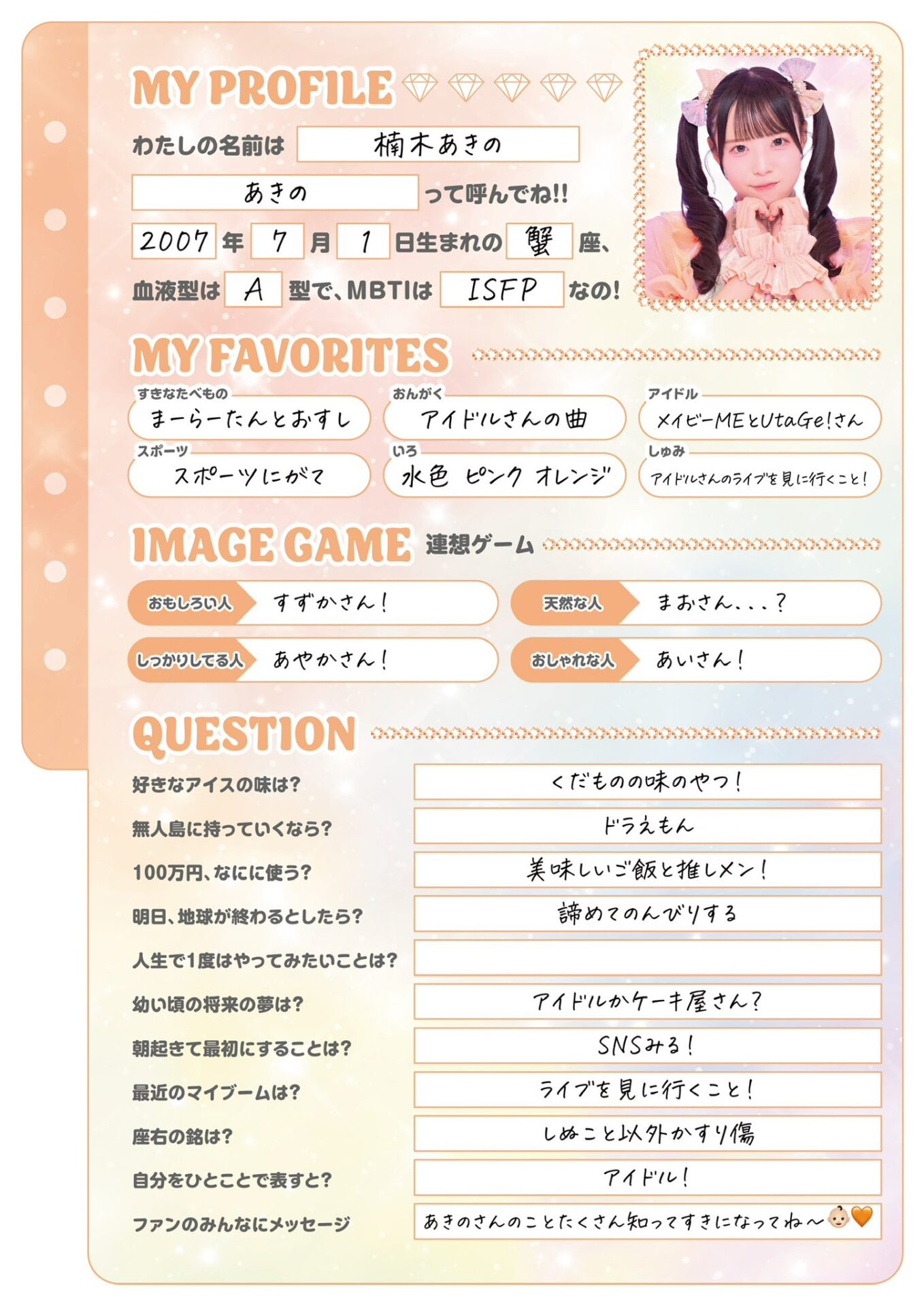 楠木 あきの イメージ画像